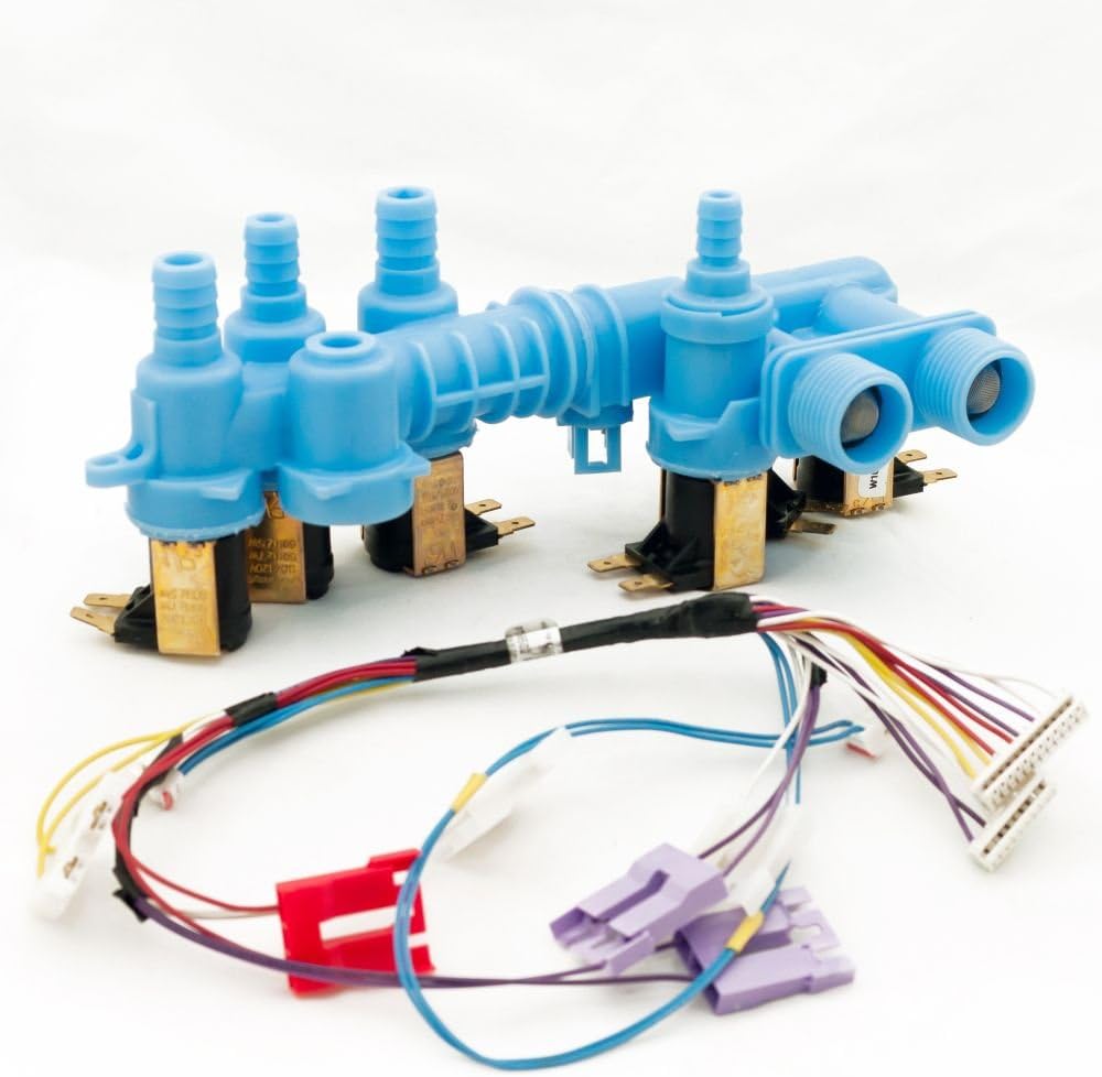 W10372095 - Genuine OEM Whirlpool Washer Water Inlet Valve