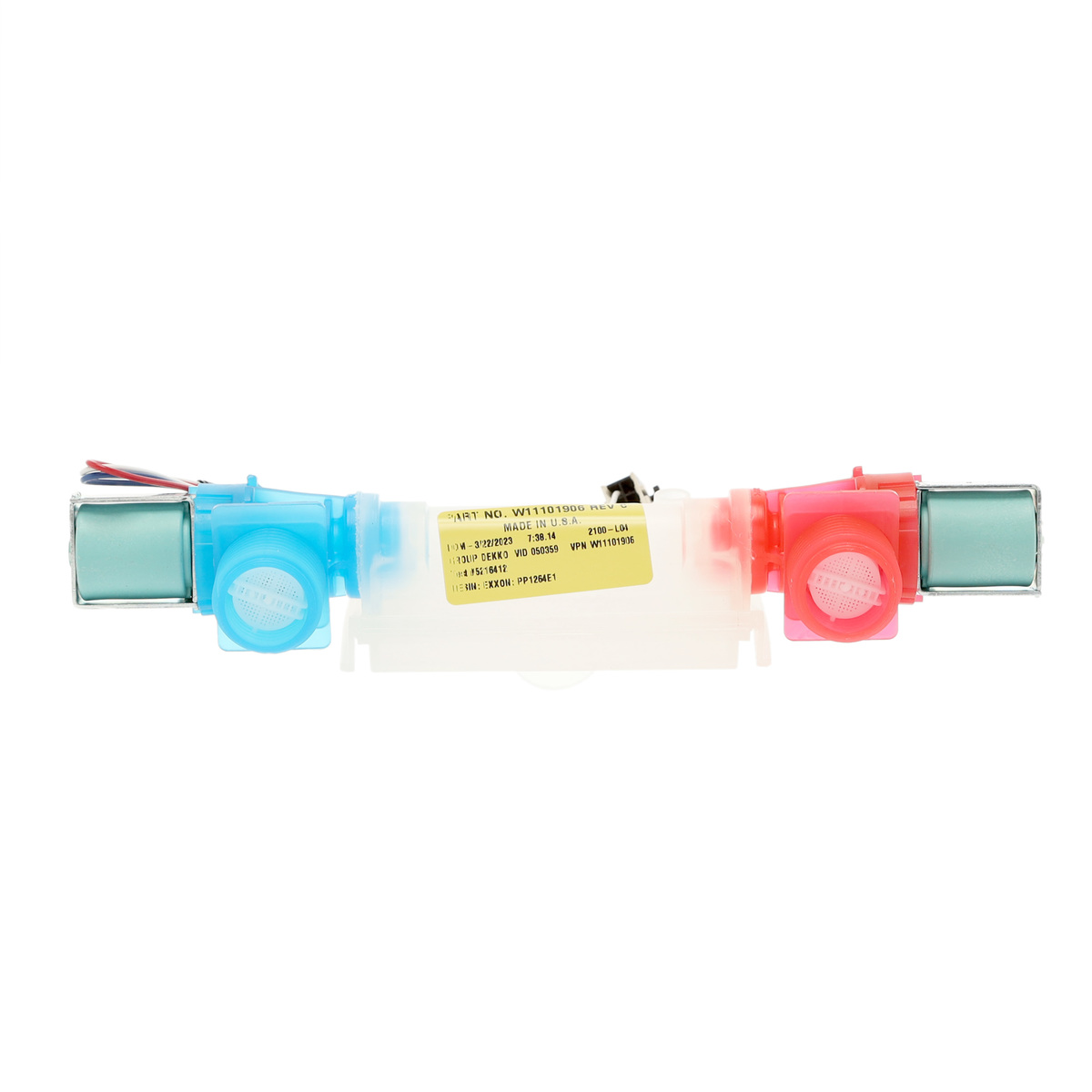 W11210463 - Genuine OEM Whirlpool Washer Water Inlet Valve