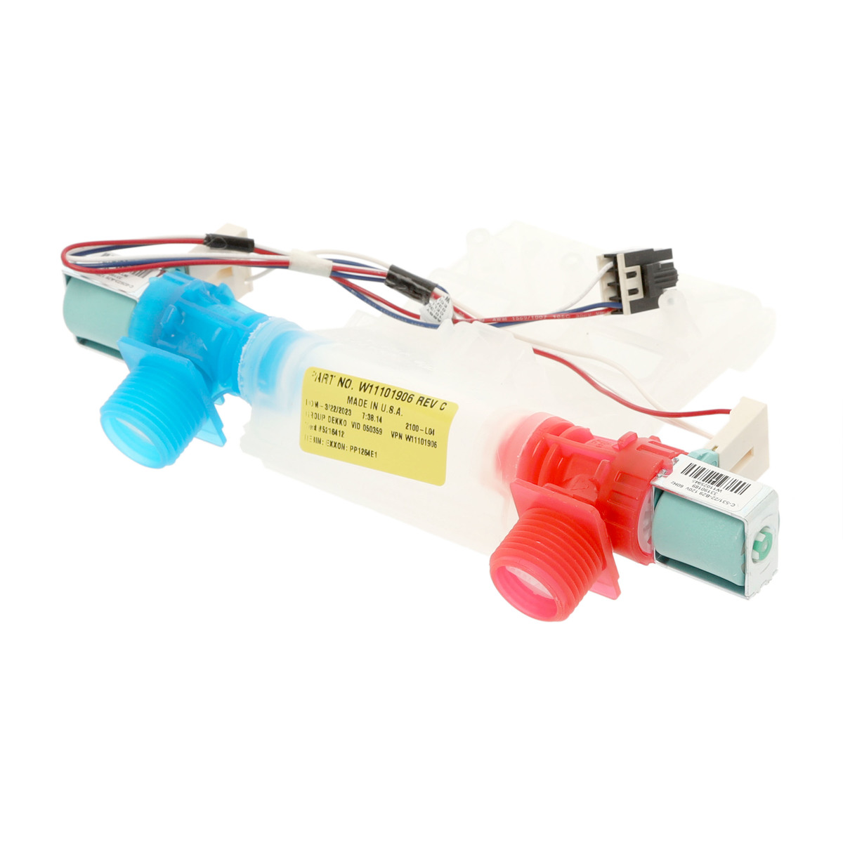 W11210463 - Genuine OEM Whirlpool Washer Water Inlet Valve