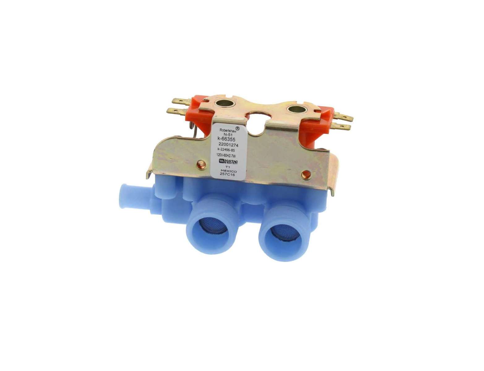 WP22001274 - Genuine OEM Whirlpool Washer Water Inlet Valve