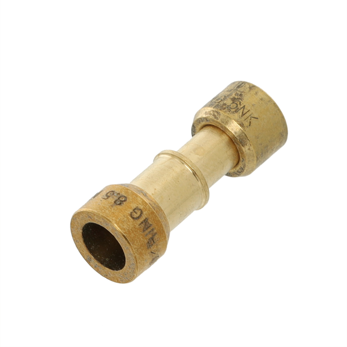 W11504416 - Genuine OEM Whirlpool Refrigerator Lokring Tube Coupler, 0.335" - 0.250" Brass Reducer