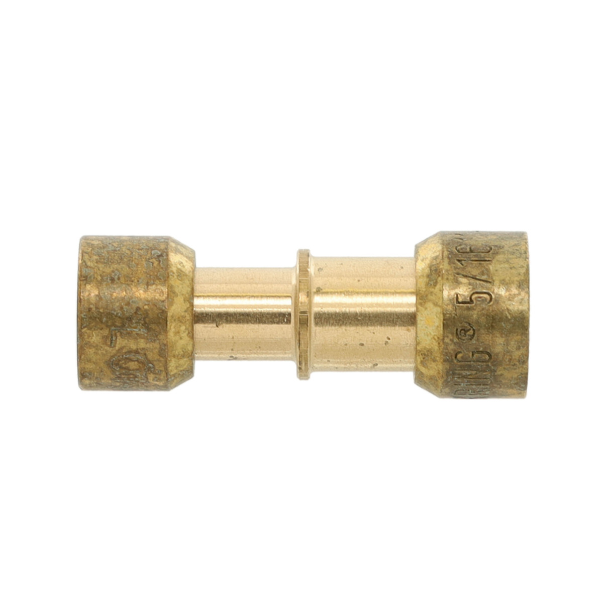 W11504420 - Genuine OEM Whirlpool Refrigerator Lokring Tube Coupler, 8Mm - 6Mm Brass Reducer