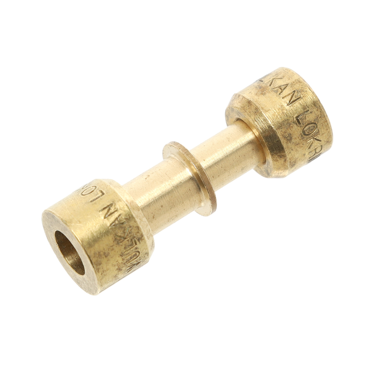 W11504432 - Genuine OEM Whirlpool Refrigerator Lokring Tube Coupler, 6mm - 5mm Brass Reducer