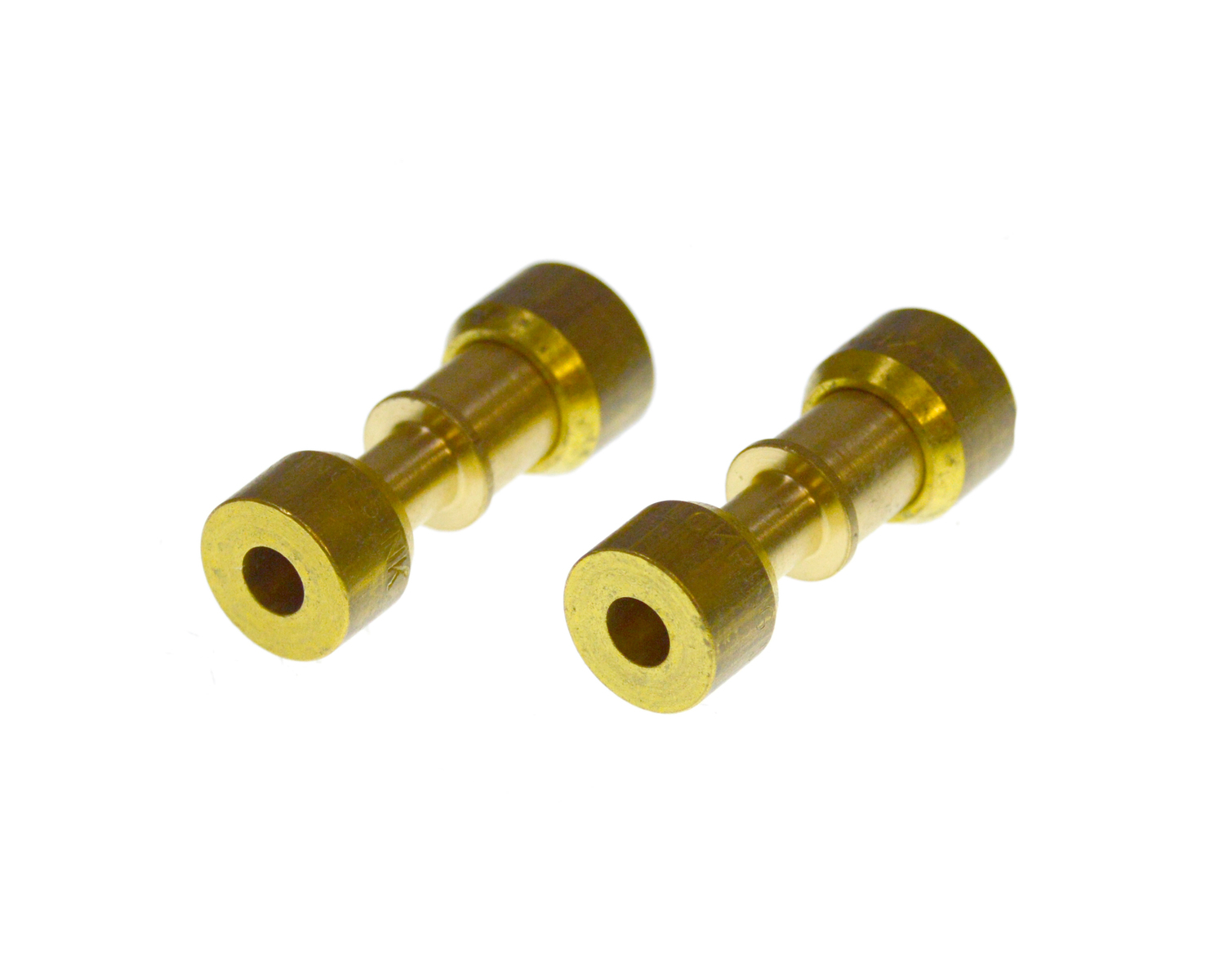 W11504421 - Genuine OEM Whirlpool Refrigerator Lokring Tube Coupler, 0.313" - 0.197" Brass Reducer