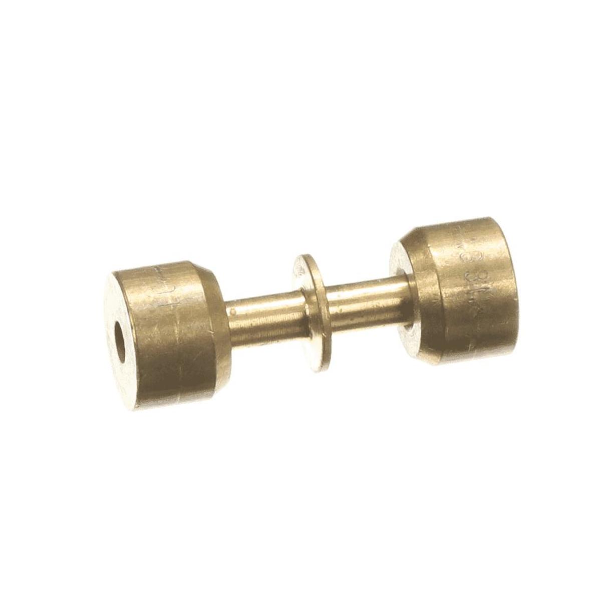 W11506625 - Genuine OEM Whirlpool Refrigerator Lokring Tube Coupler, 0.118" Brass Connector