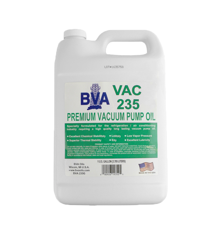 VAC235G - Genuine OEM Vacuum Pump Oil, 1 Gallon