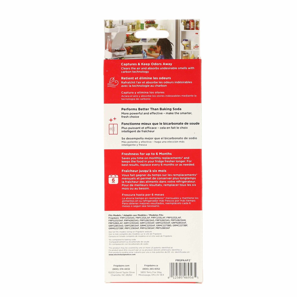 FRGPAAF2 - Genuine OEM Frigidaire PureAir Replacement Refrigerator Air Filter AF-2™