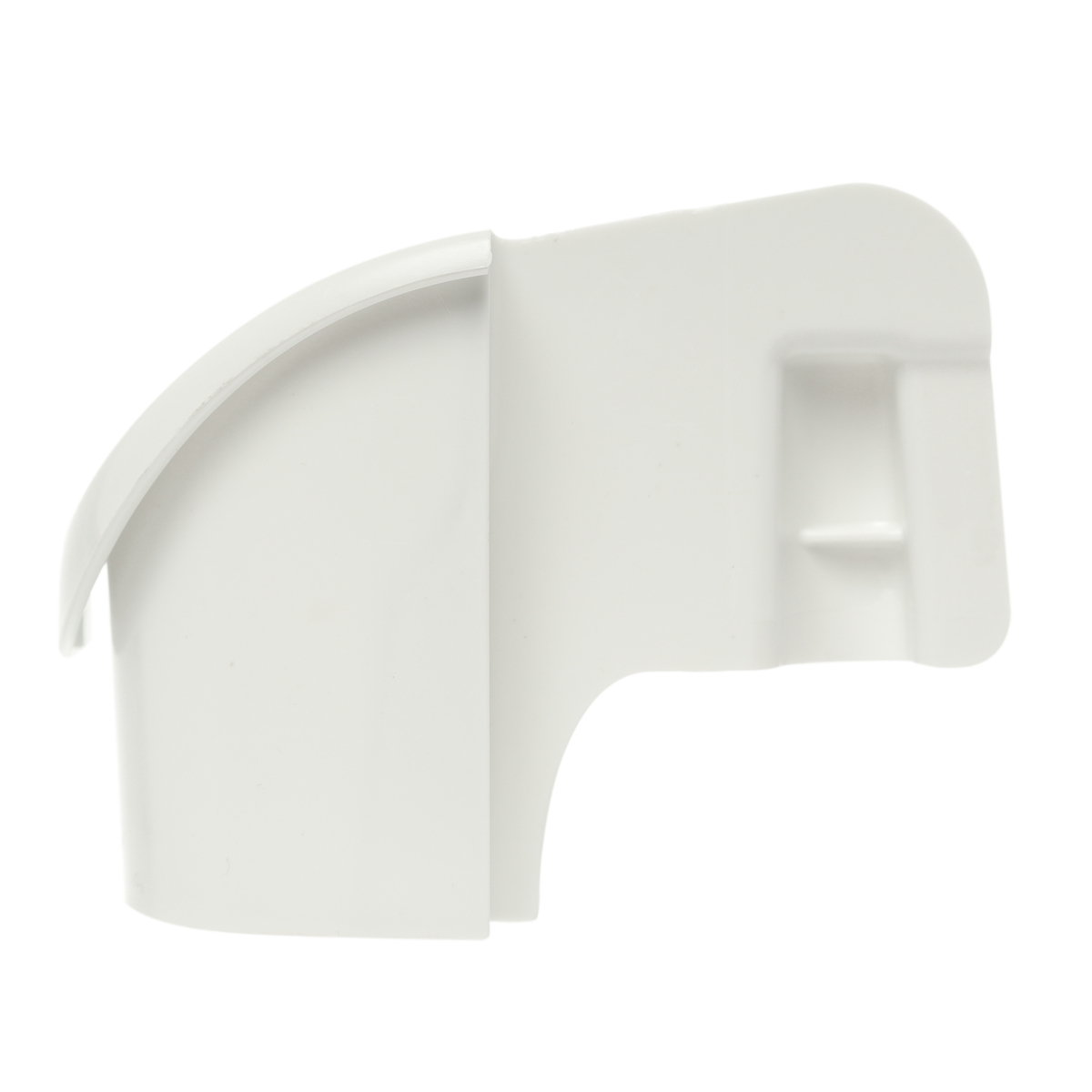 240311502 - Genuine OEM Frigidaire Refrigerator Door Shelf End Cap, Right Hand, White