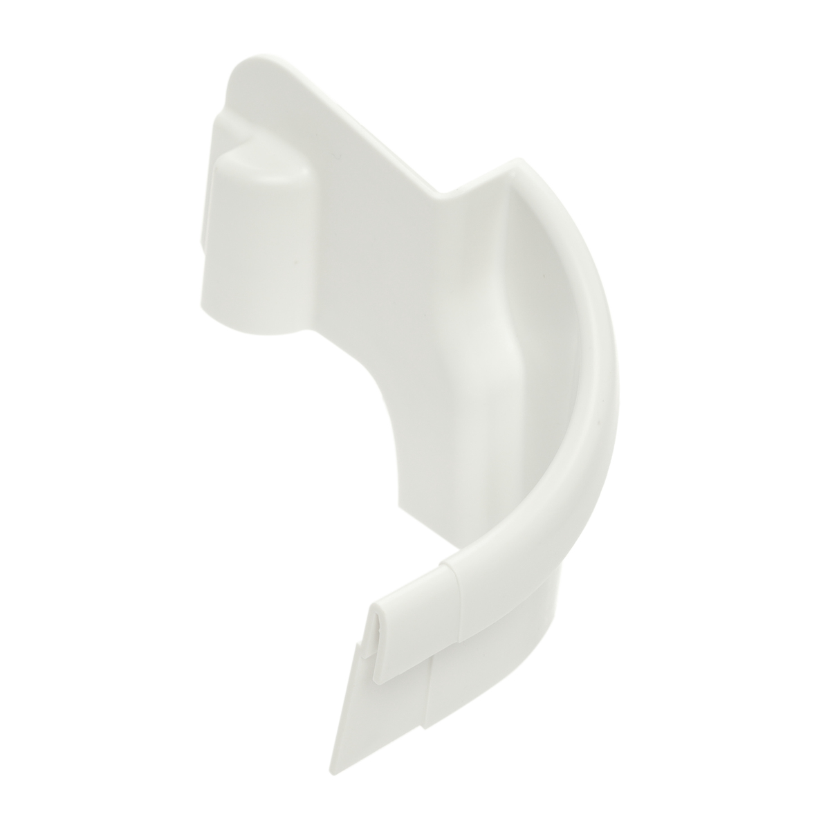 240311502 - Genuine OEM Frigidaire Refrigerator Door Shelf End Cap, Right Hand, White