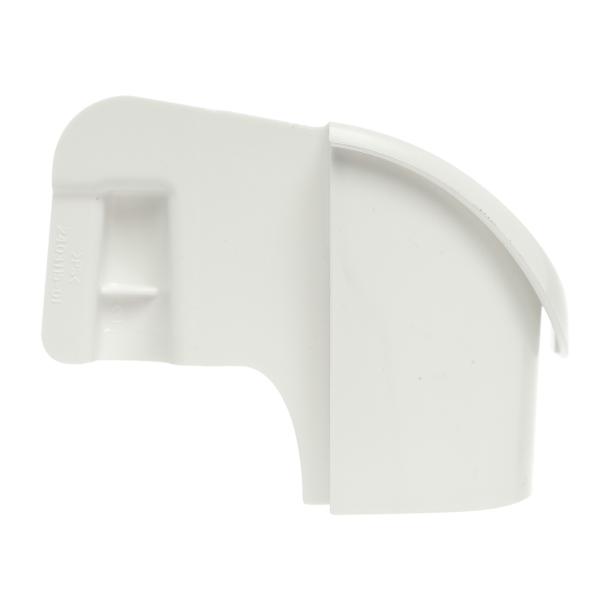 240311501 - Genuine OEM Frigidaire Refrigerator Door Shelf End Cap, Left Hand, White