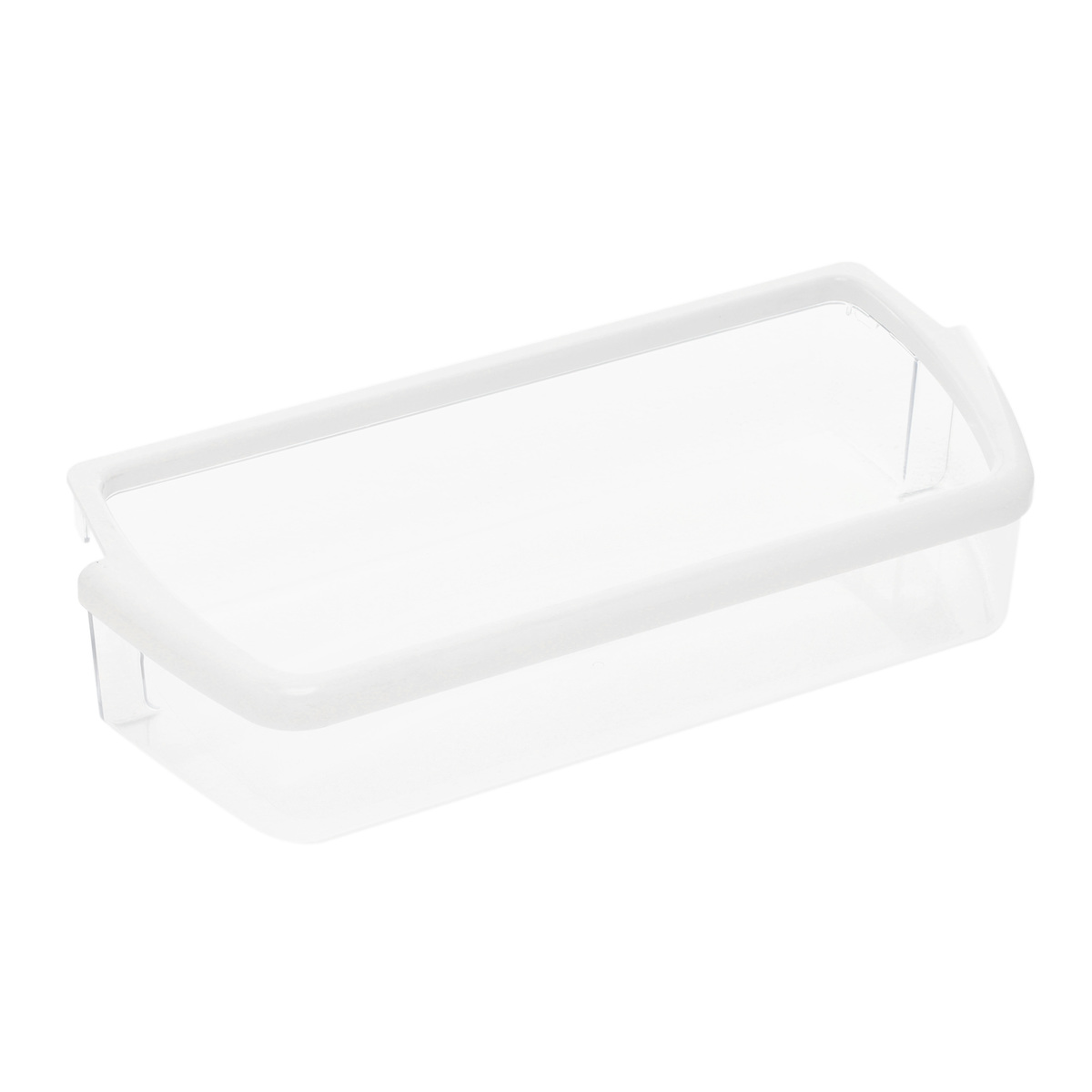 WPW10321304 - Genuine OEM Whirlpool Refrigerator Door Shelf Bin, Clear/White