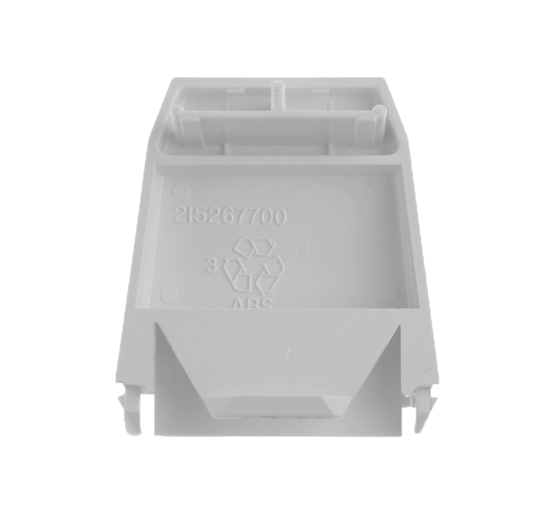 215267701 - Genuine OEM Frigidaire Refrigerator Door Shelf End Cap, Left or Right, White