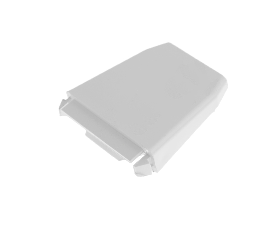 215267701 - Genuine OEM Frigidaire Refrigerator Door Shelf End Cap, Left or Right, White