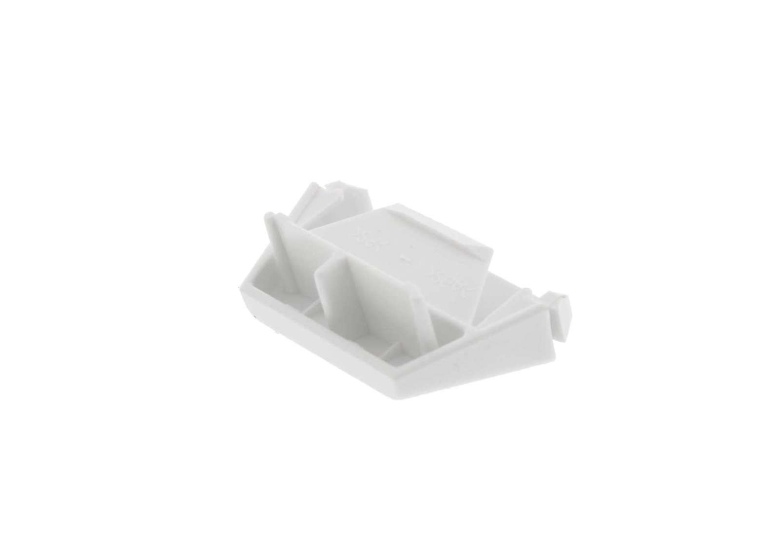 215473602 - Genuine OEM Frigidaire Refrigerator Door Shelf End Cap, Left or Right, White