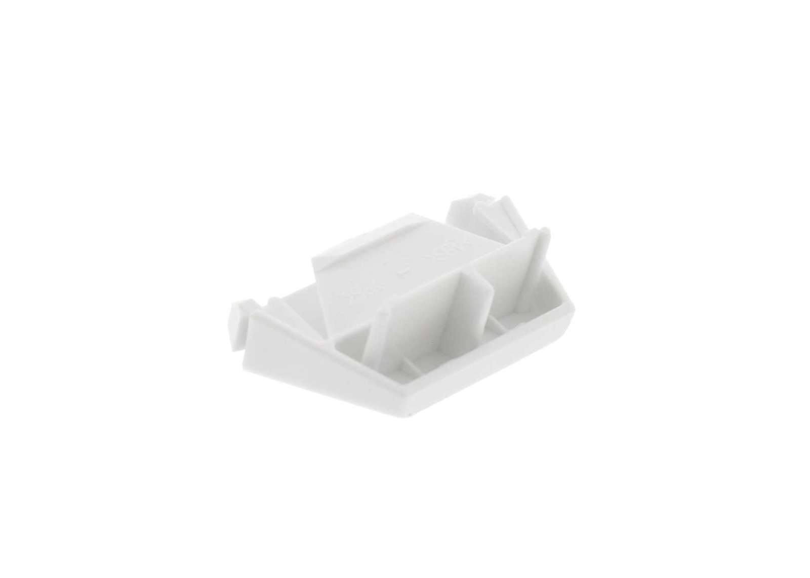 215473602 - Genuine OEM Frigidaire Refrigerator Door Shelf End Cap, Left or Right, White
