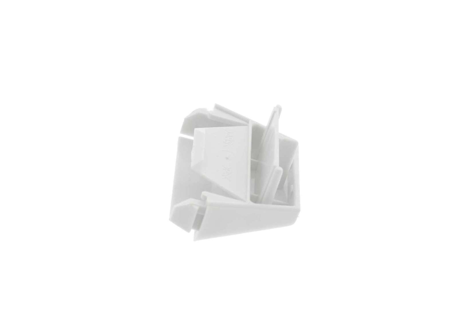 215473602 - Genuine OEM Frigidaire Refrigerator Door Shelf End Cap, Left or Right, White