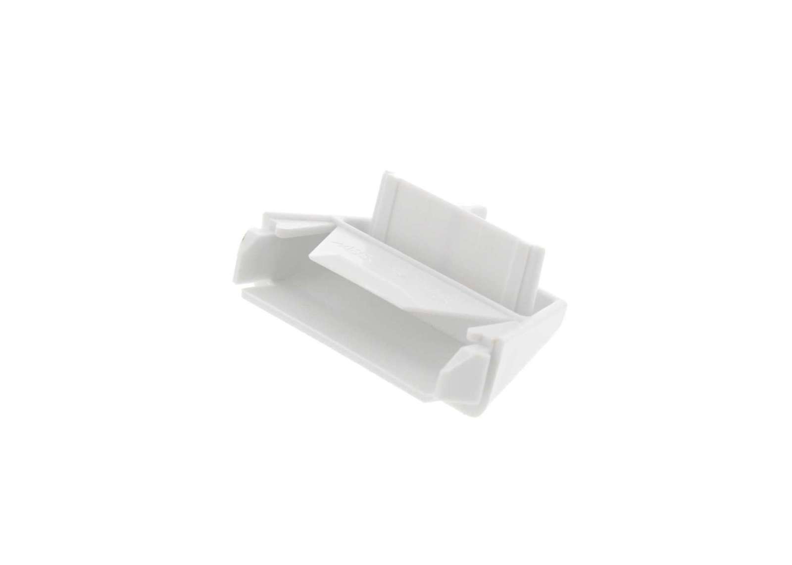 215473602 - Genuine OEM Frigidaire Refrigerator Door Shelf End Cap, Left or Right, White