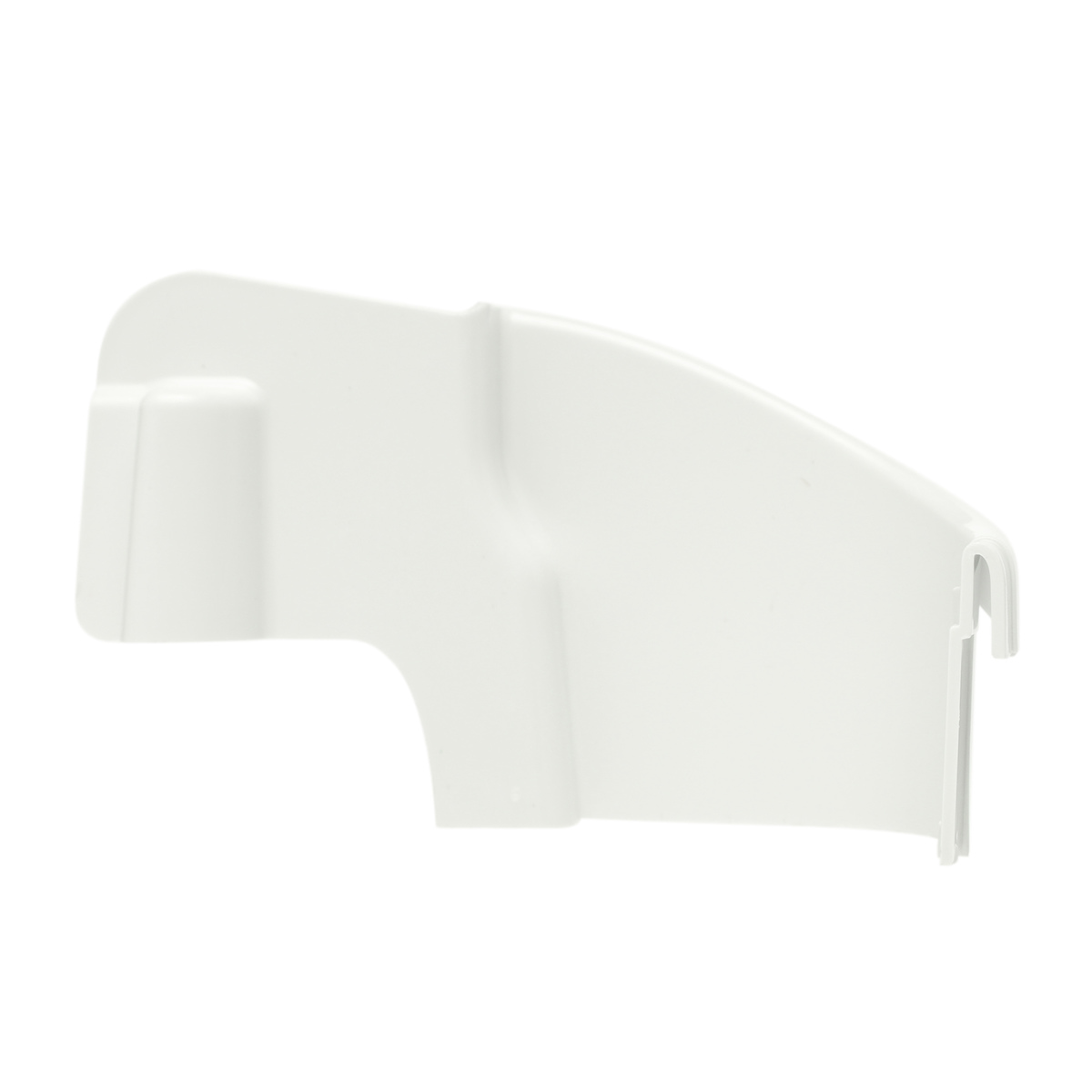240331502 - Genuine OEM Frigidaire Refrigerator Door Shelf End Cap, Right Hand, White