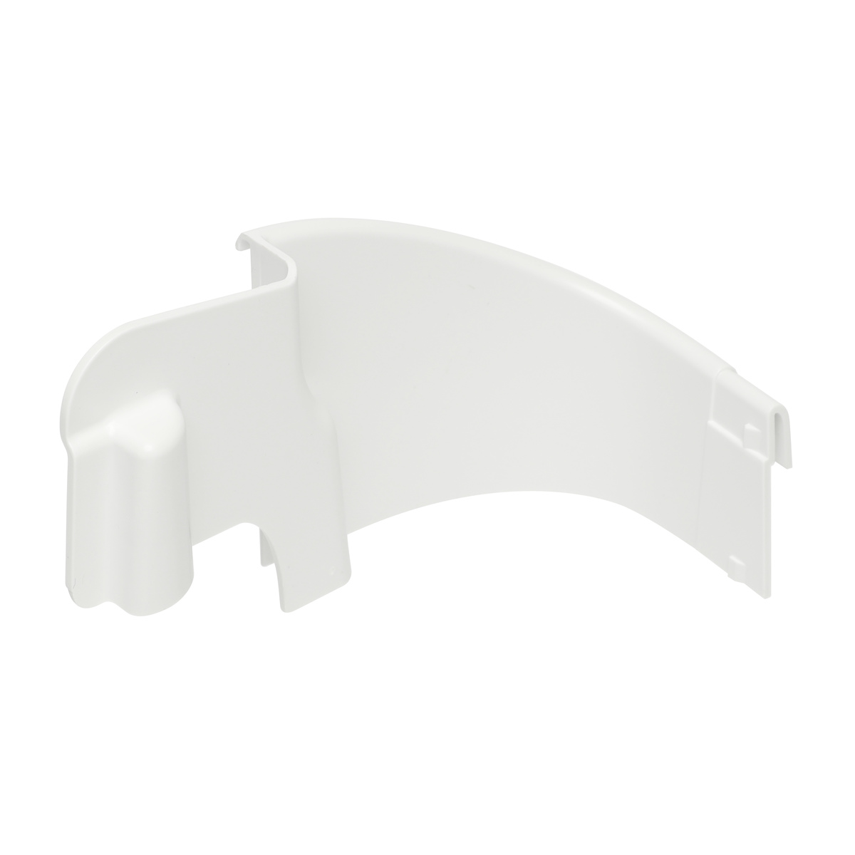 240331502 - Genuine OEM Frigidaire Refrigerator Door Shelf End Cap, Right Hand, White