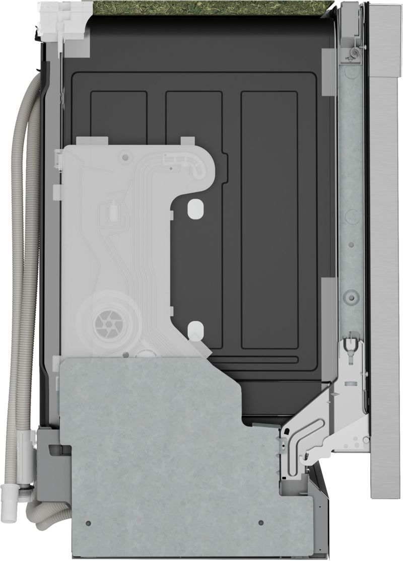 24" Bosch 100 Series Dishwasher in Stainless steel - SHE41D75UC
