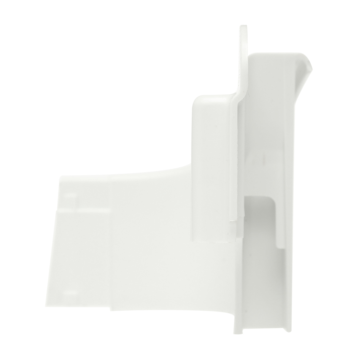 240331501 - Genuine OEM Frigidaire Refrigerator Door Shelf End Cap, Left Hand, White