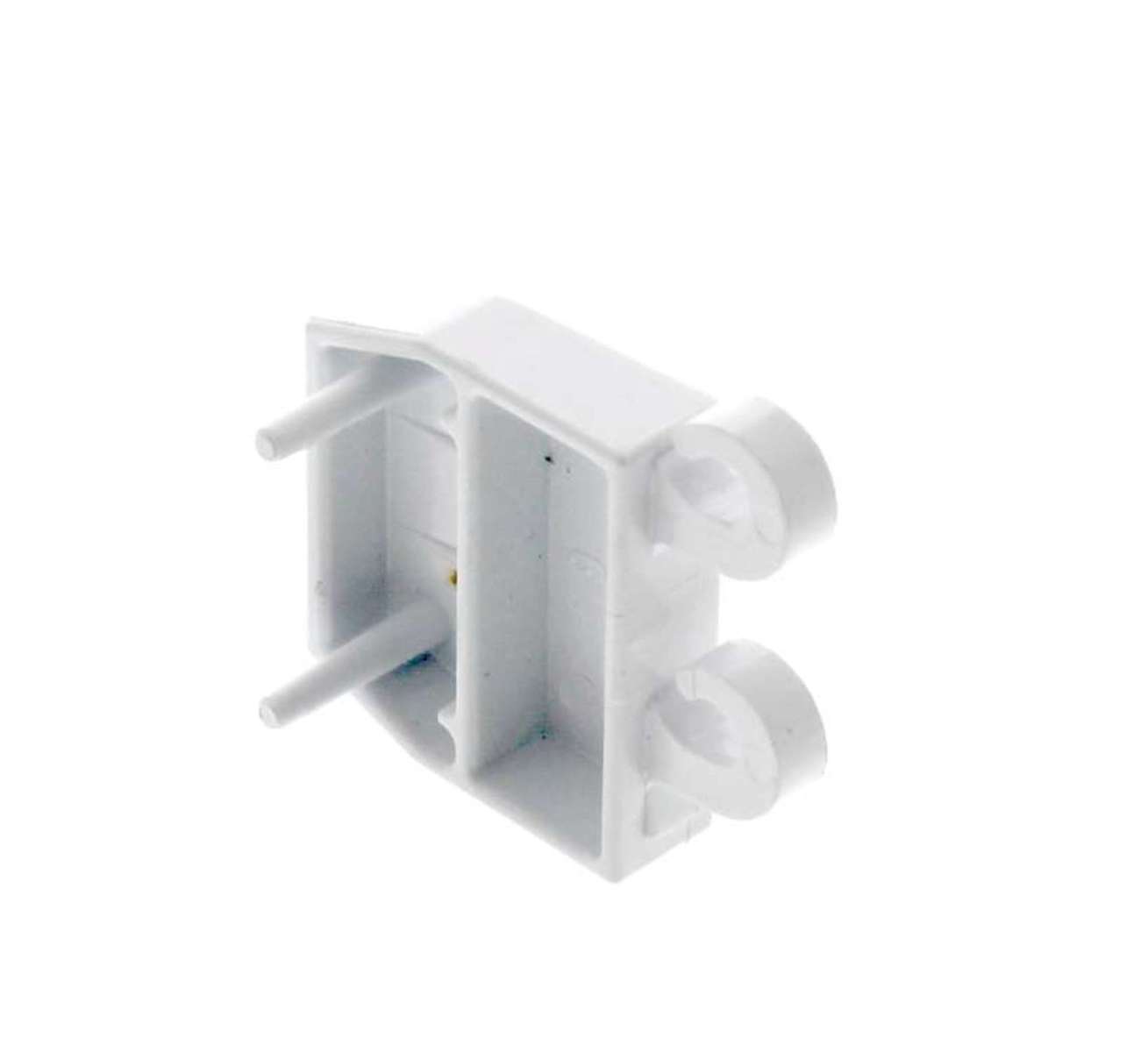 3206165 - Genuine OEM Frigidaire Refrigerator Door Shelf End Cap, Right Hand, White