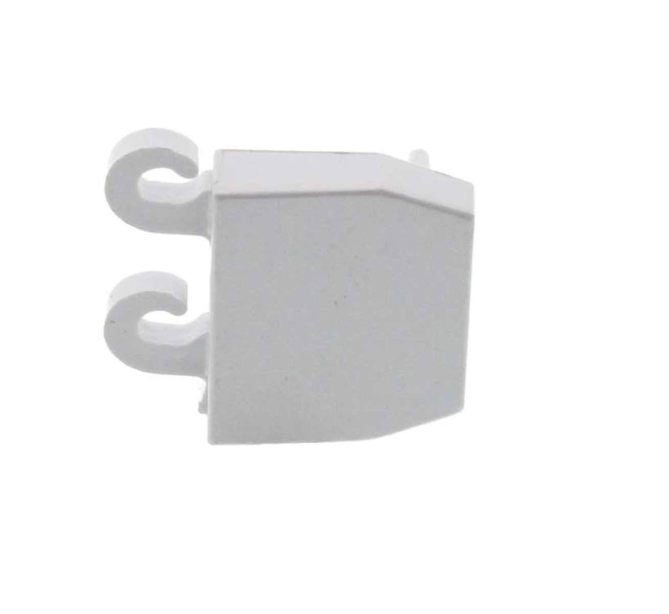 3206165 - Genuine OEM Frigidaire Refrigerator Door Shelf End Cap, Right Hand, White