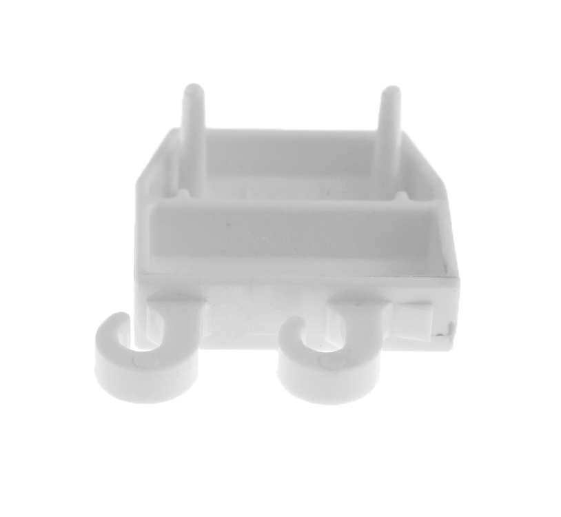 3206166 - Genuine OEM Frigidaire Refrigerator Door Shelf End Cap, Left Hand, White