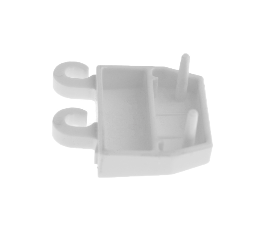 3206166 - Genuine OEM Frigidaire Refrigerator Door Shelf End Cap, Left Hand, White