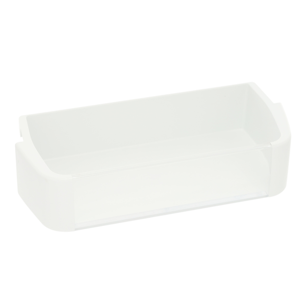 WP2223860 - Genuine OEM Whirlpool Refrigerator Door Shelf Bin, Clear/White