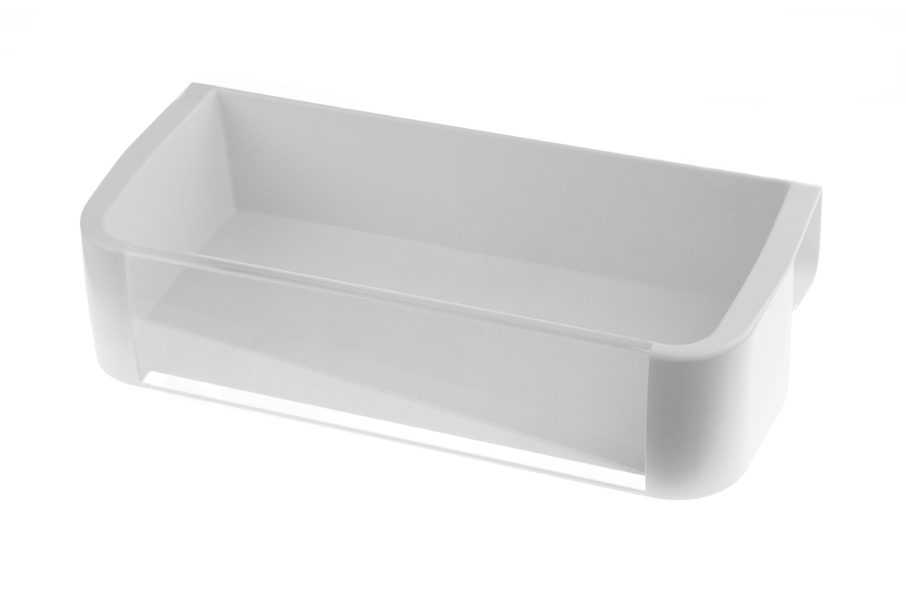 WP2223434K - Genuine OEM Whirlpool Refrigerator Door Shelf Bin, Clear/White