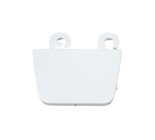 5303207230 - Genuine OEM Frigidaire Refrigerator Door Shelf End Cap, Right Hand, White