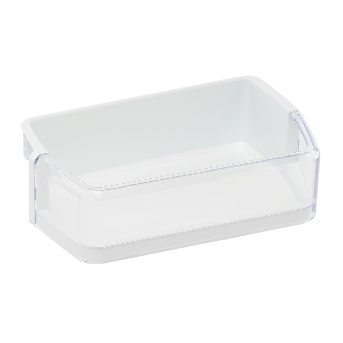 DA97-06419C - Genuine OEM Samsung Refrigerator Door Shelf Bin, Clear/White