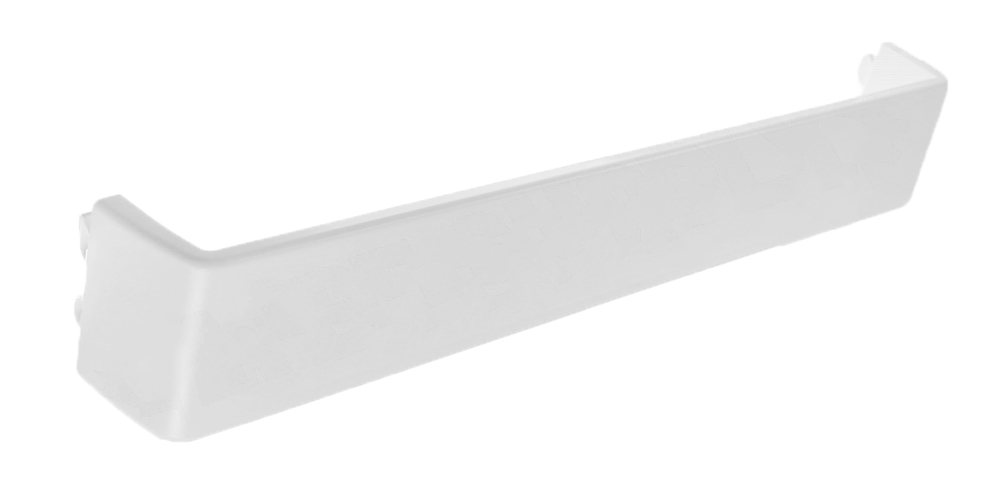 61005405 - Genuine OEM Whirlpool Refrigerator Front Pick-Off Door Shelf, White