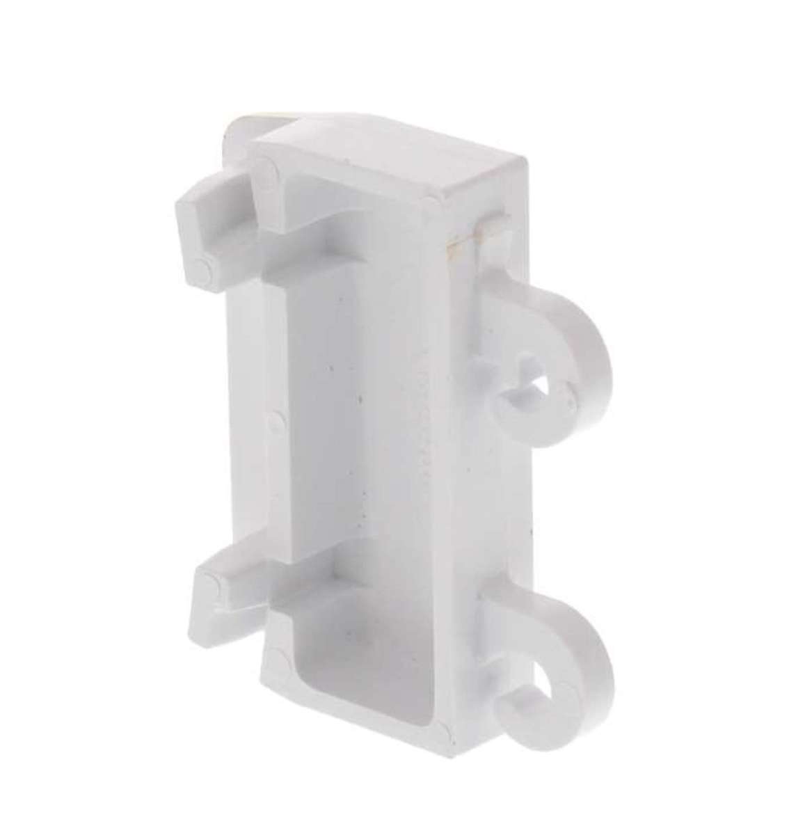 5303325991 - Genuine OEM Frigidaire Refrigerator Door Shelf End Cap, Left Hand, White