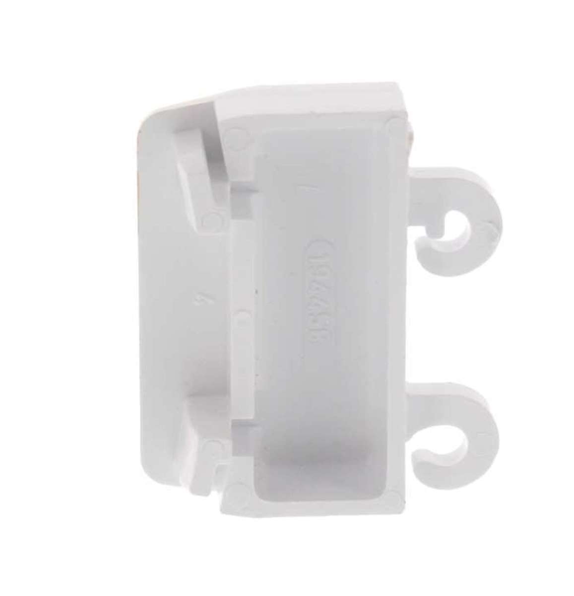 5303325991 - Genuine OEM Frigidaire Refrigerator Door Shelf End Cap, Left Hand, White