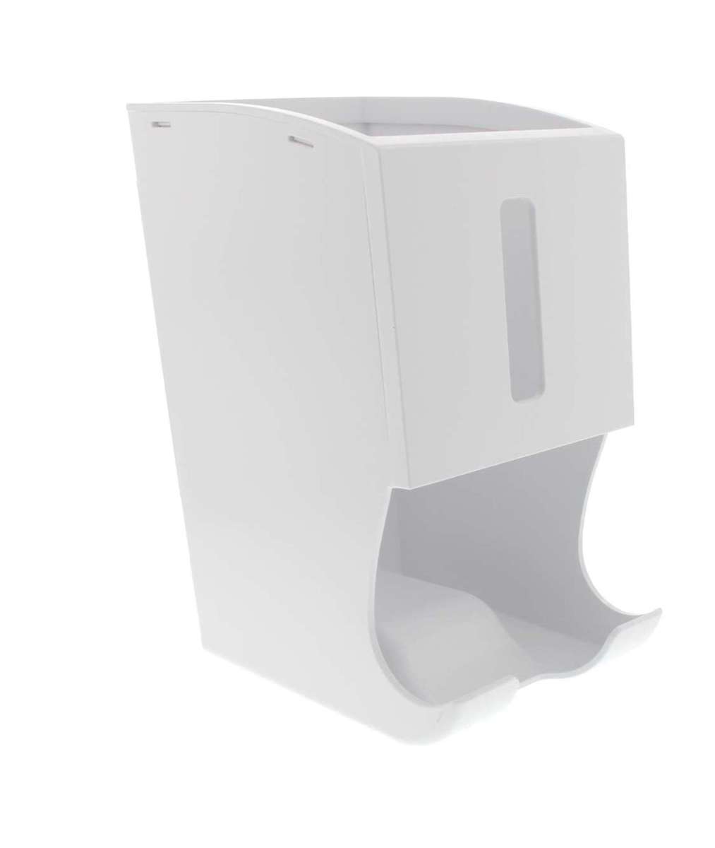 C304496503 - Genuine OEM Frigidaire Refrigerator Can Dispenser Custom-Flex Door Shelf Bin, White