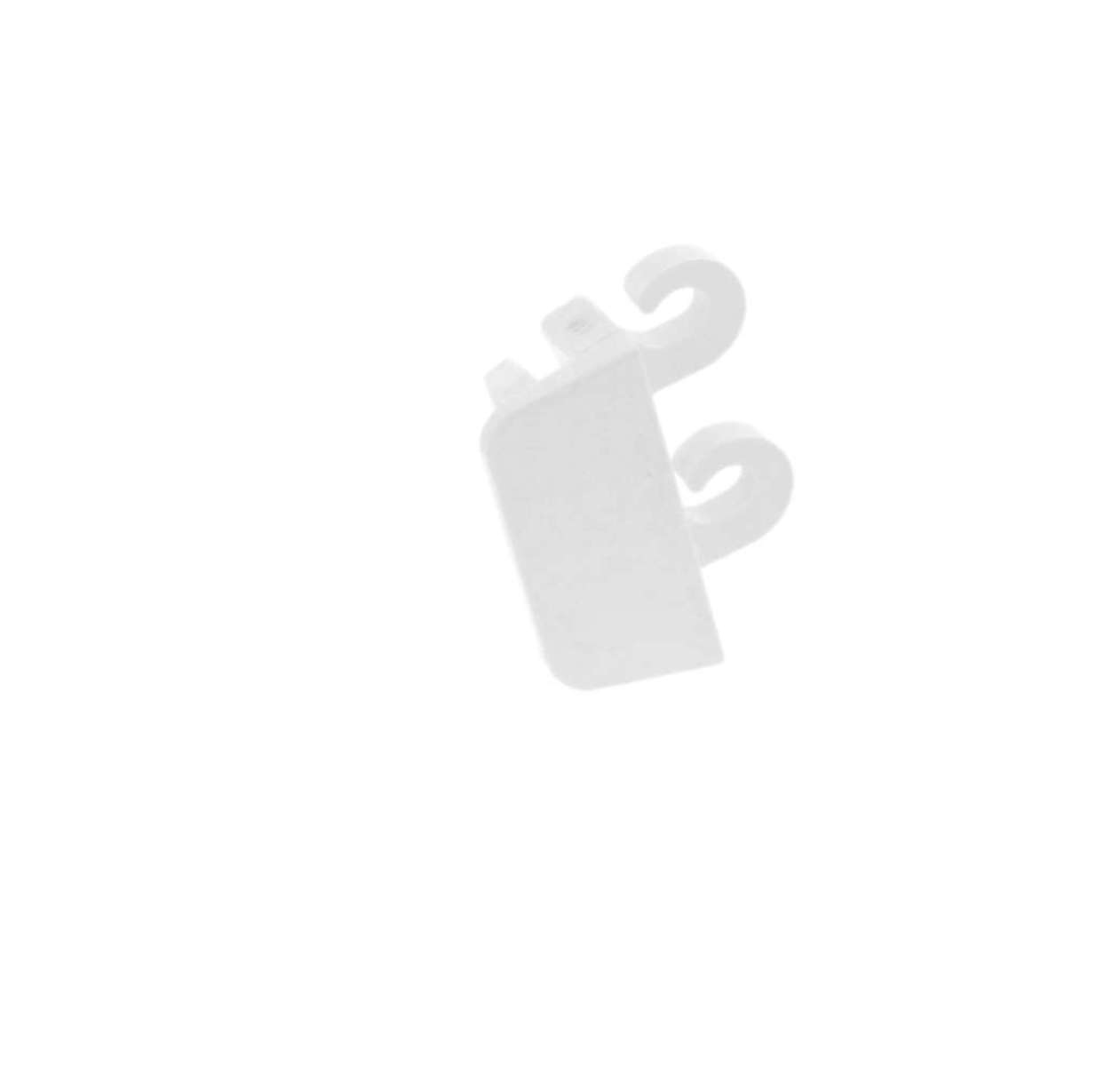 5303323481 - Genuine OEM Frigidaire Refrigerator Door Shelf End Cap, Left Hand, White