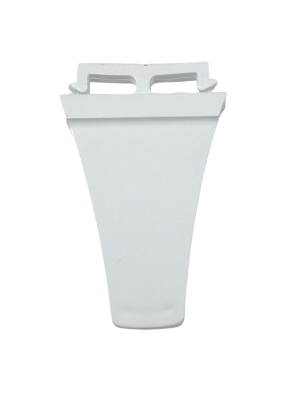 WP986540 - Genuine OEM Whirlpool Refrigerator Door Shelf End Cap, Left Or Right, White