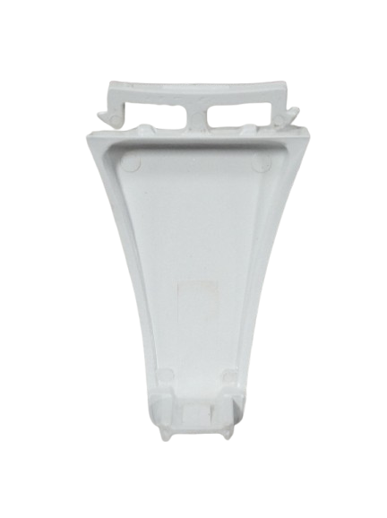 WP986540 - Genuine OEM Whirlpool Refrigerator Door Shelf End Cap, Left Or Right, White