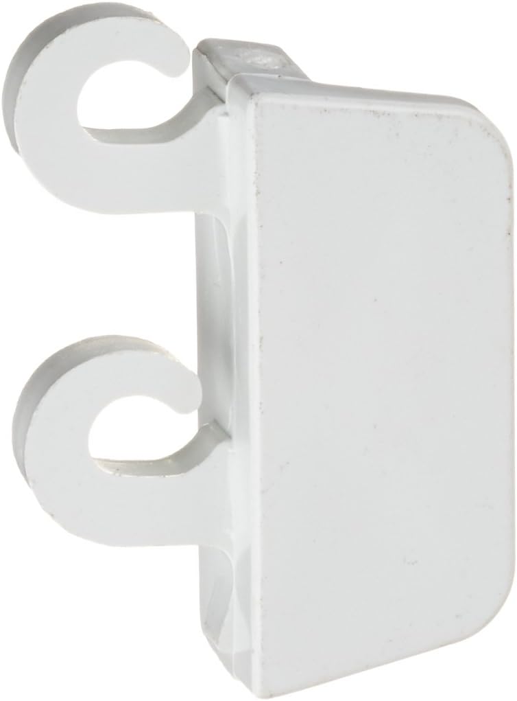 5303323480 - Genuine OEM Frigidaire Refrigerator Door Shelf End Cap, Right Hand, White