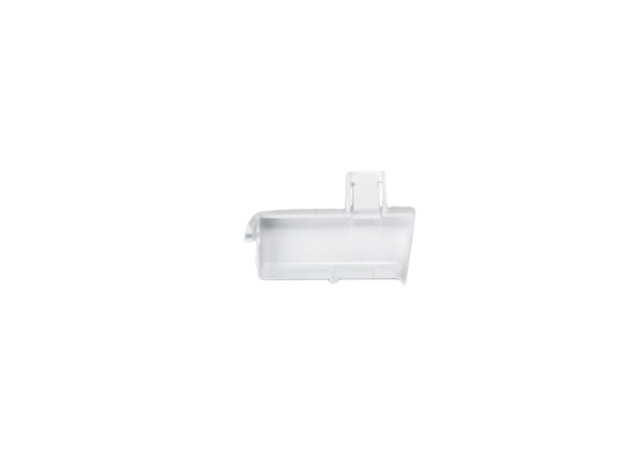 WG03F00926 - Genuine OEM GE Refrigerator Door Shelf End Cap, Right Hand, White