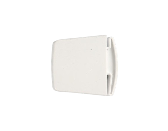 216334100 - Genuine OEM Frigidaire Refrigerator Door Shelf End Cap, Left Hand, White