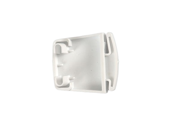 216334100 - Genuine OEM Frigidaire Refrigerator Door Shelf End Cap, Left Hand, White