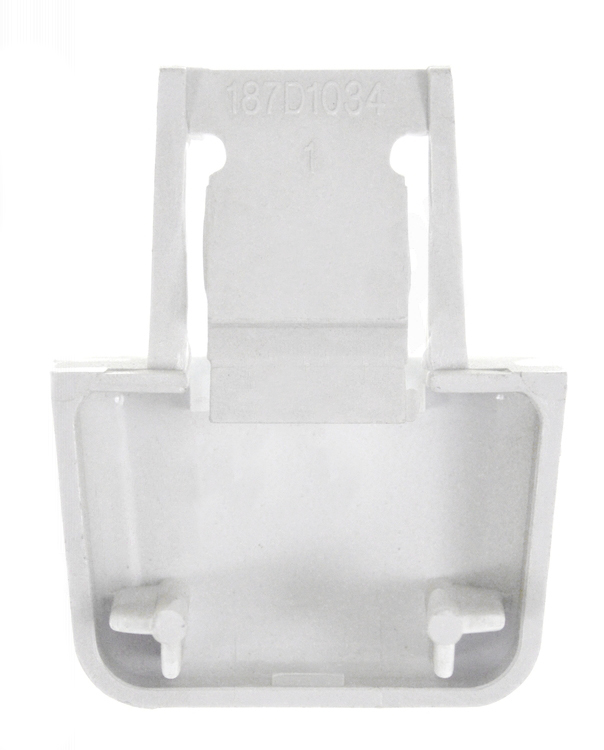 WG03L01246 - Genuine OEM GE Refrigerator Bottle Bar End Cap, White