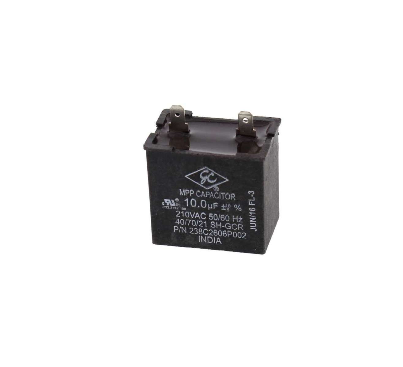 WR01F02043 - Genuine OEM GE Refrigerator Capacitor