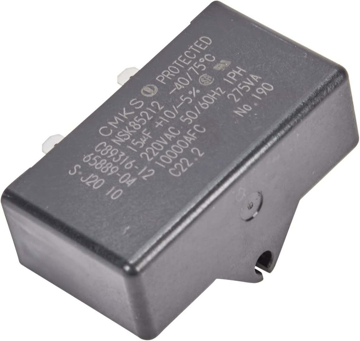 WP65889-4 - Genuine OEM Whirlpool Refrigerator Run Capacitor