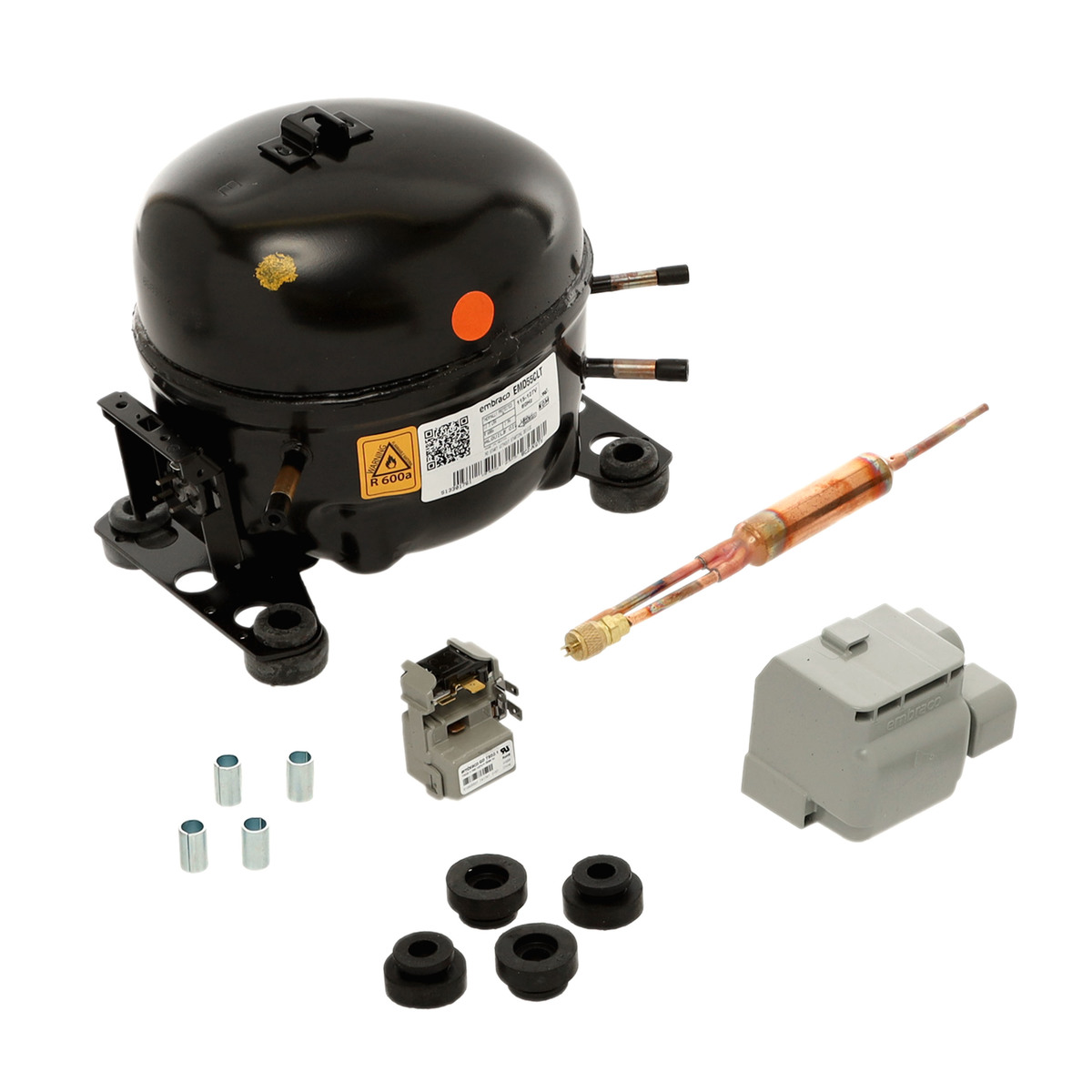 W11370574 - Genuine OEM Whirlpool Refrigerator Compressor Kit