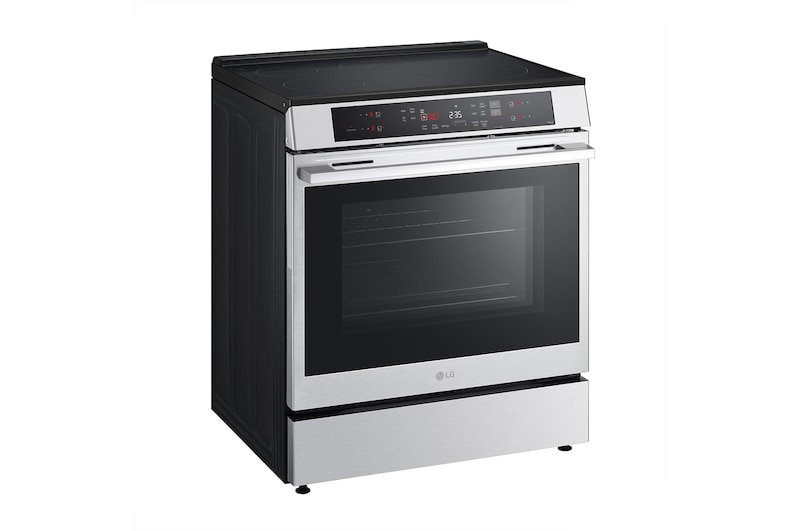 30" LG Slide-in 6.3 Cu Ft. Induction Range with True Convection Air Fry SelfClean EasyClean and Smart Stainless - LSIL6332XE