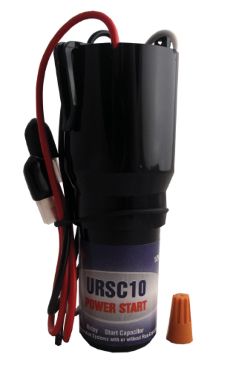 URSC10 - Universal Supco Refrigerator Hard Start, Relay & Start Capacitor Combo